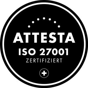 ATTESTA ISO 27001 zertifiziert